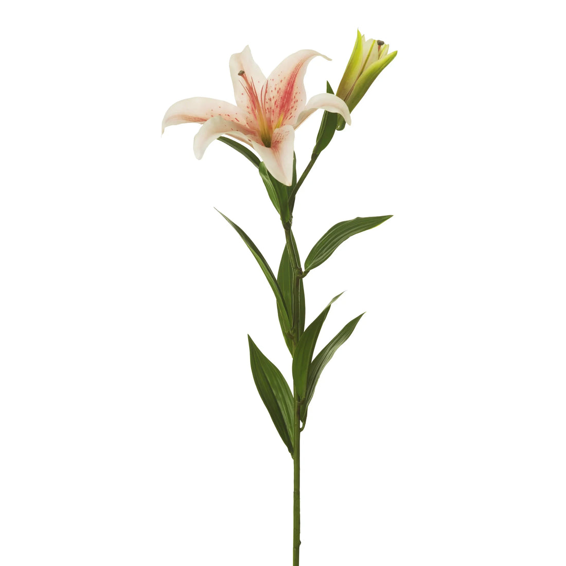 Lilium artificial de 86 cm, color rosa