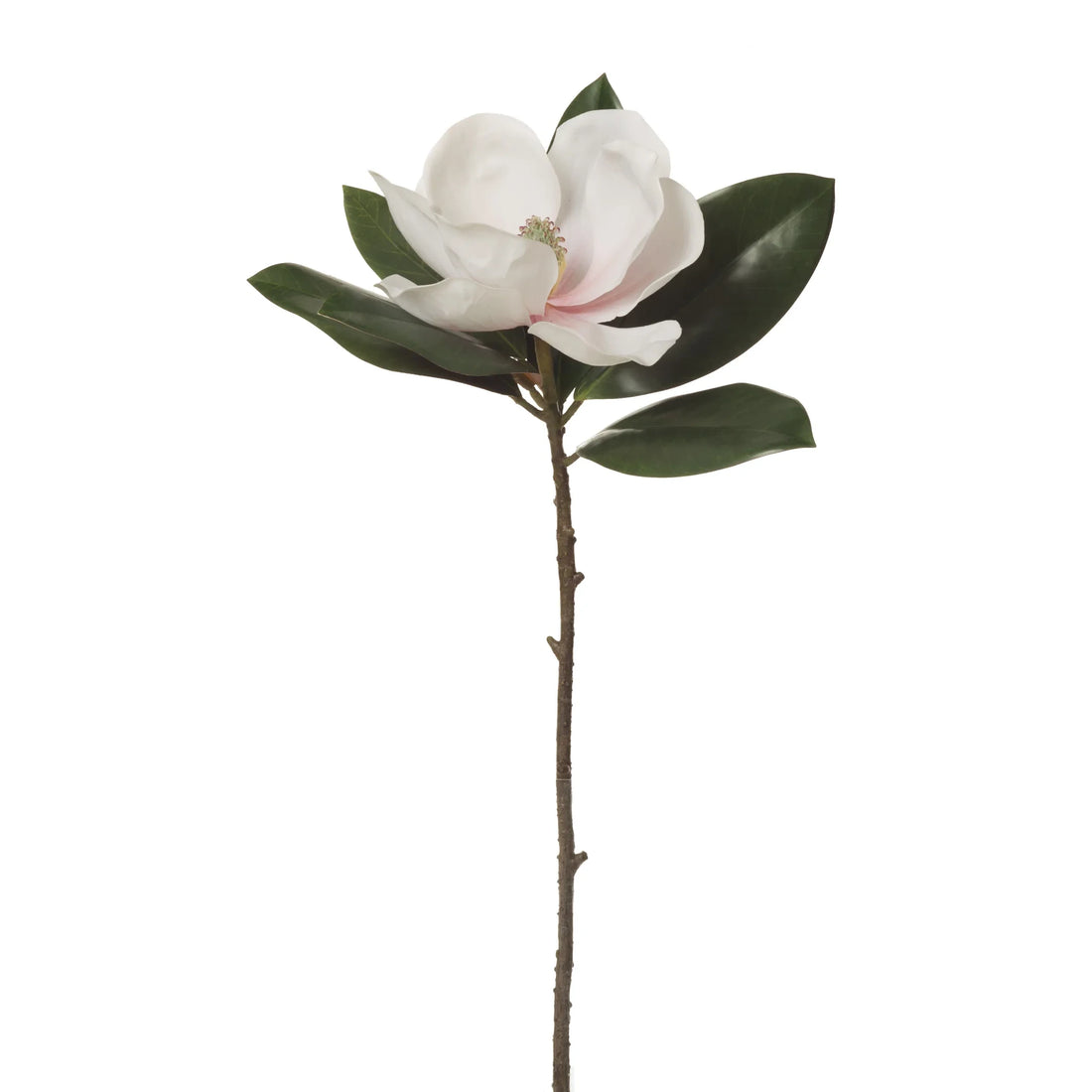 Magnolia artificial de 61 cm, color rosa