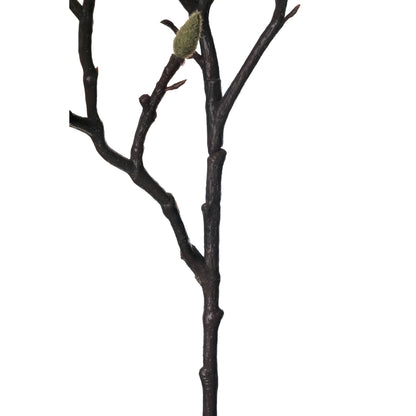 Magnolia artificial de 62 cm, color rosa