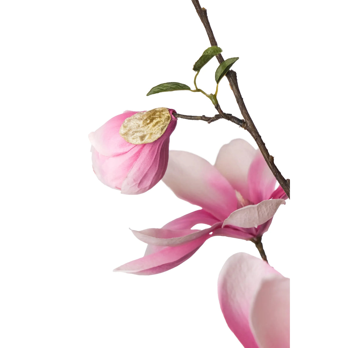 Magnolia artificial Grande de 145 cm, color rosa