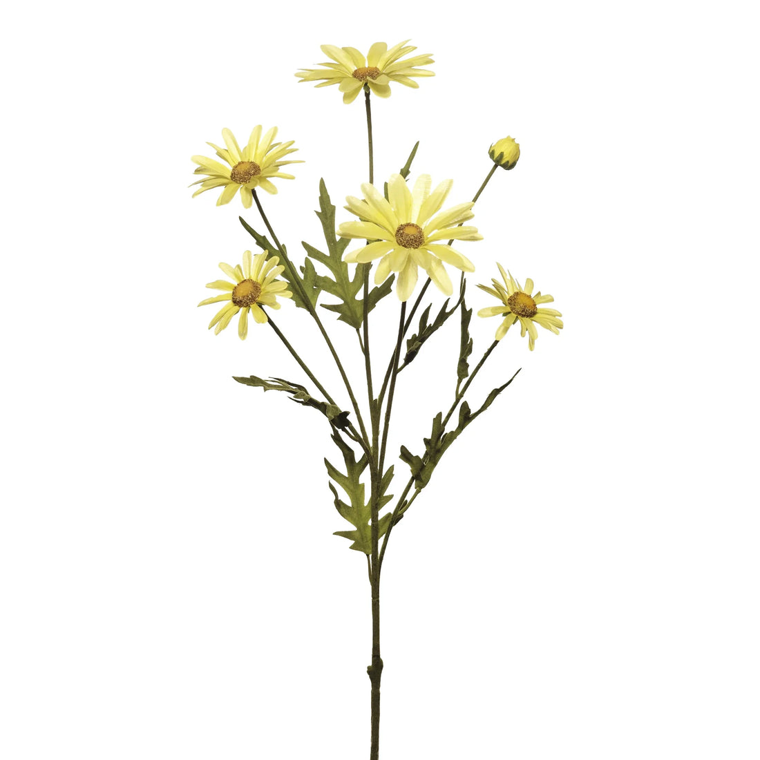 Margarita artificial de 63 cm, color amarillo