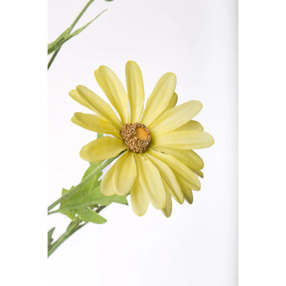 Margarita artificial de 63 cm, color amarillo