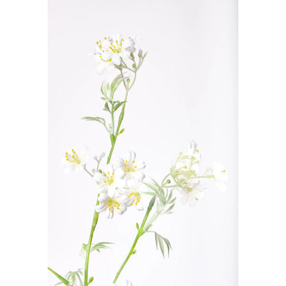 Margarita Silvestre artificial de 63 cm, color blanco