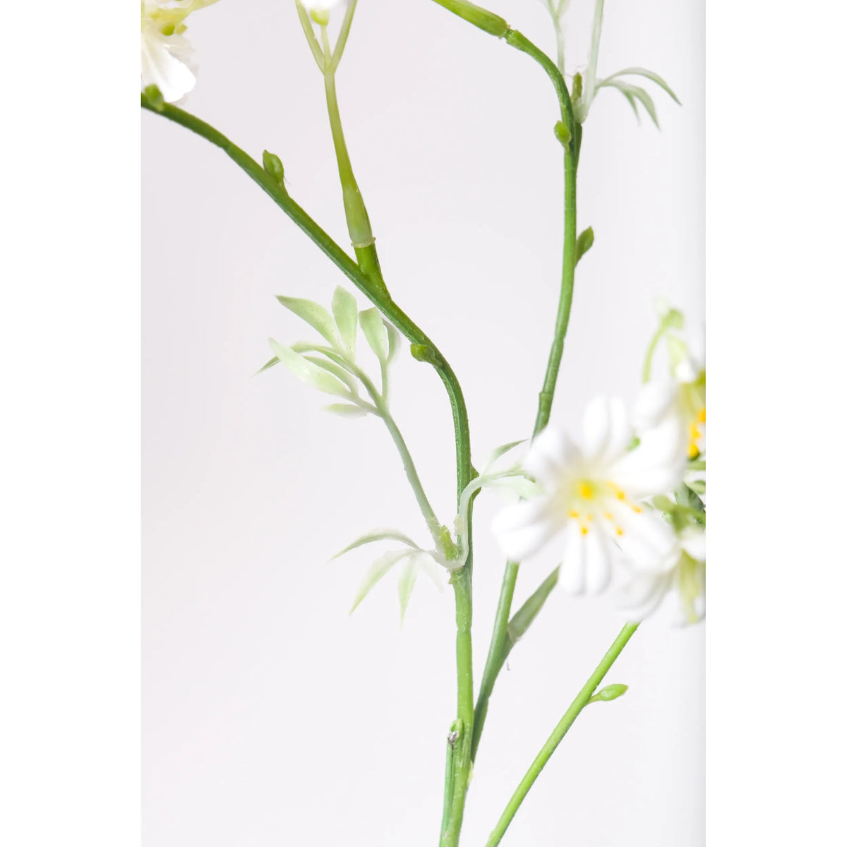 Margarita Silvestre artificial de 63 cm, color blanco