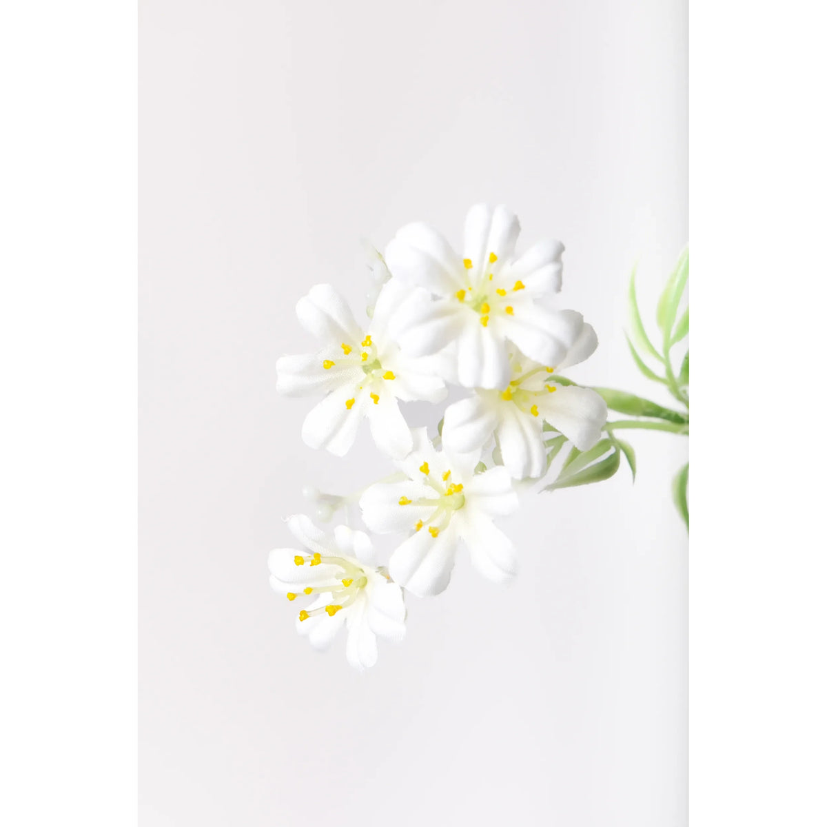 Margarita Silvestre artificial de 63 cm, color blanco