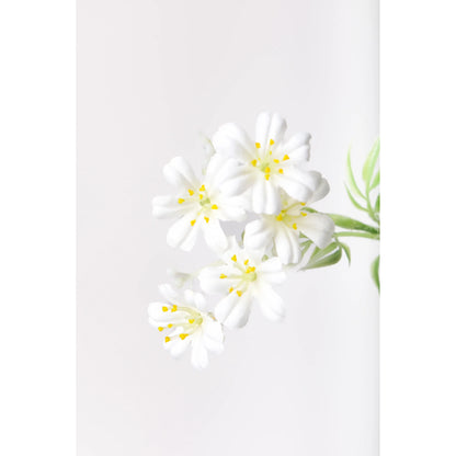 Margarita Silvestre artificial de 63 cm, color blanco