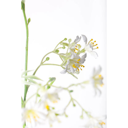 Margarita Silvestre artificial de 63 cm, color blanco