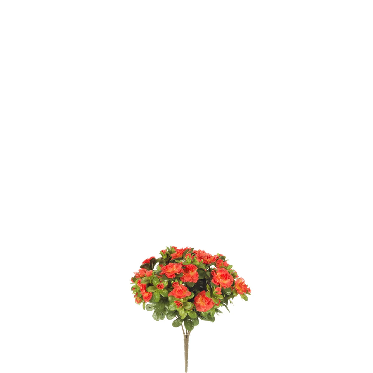 Mata de Azalea Belga artificial de 34 cm, color naranja