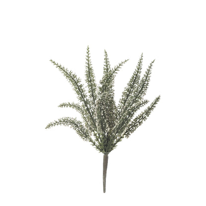 Mata de Brezo artificial de 36 cm, color crema