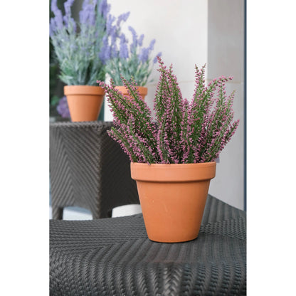 Montaje: mata de Brezo artificial de 36 cm, color lavanda; las otras piezas no se incluyen