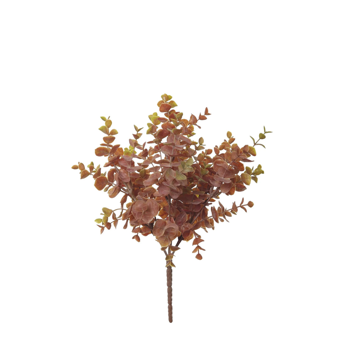 Mata de Eucalipto artificial de 35 cm, color naranja