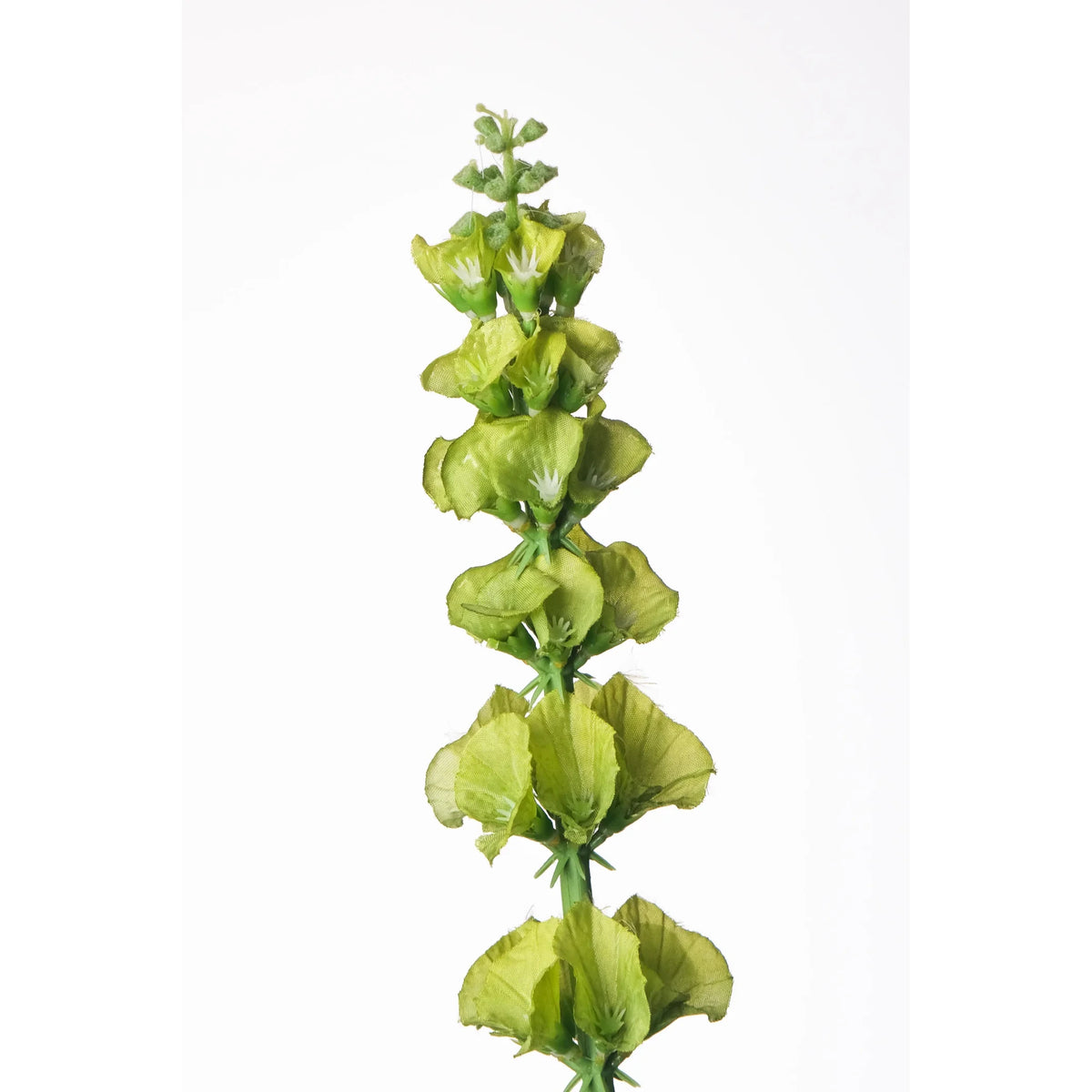 Molucela artificial de 78 cm, color verde
