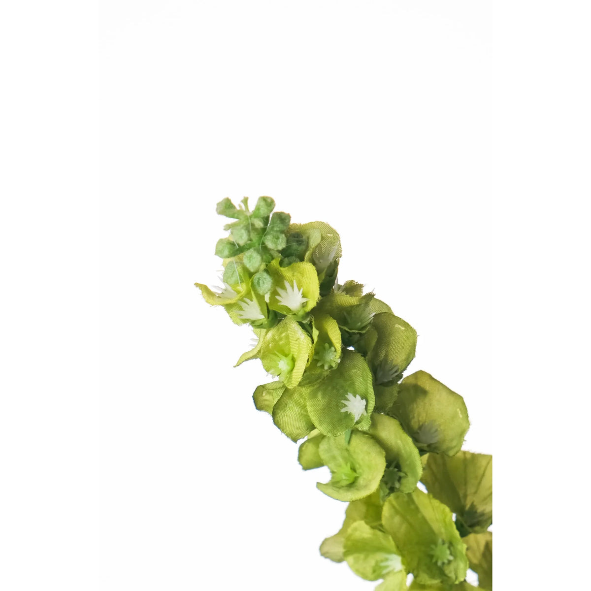 Molucela artificial de 78 cm, color verde