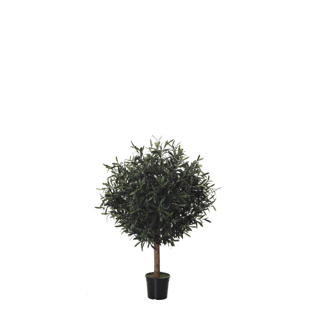 Olivo artificial Topiario en Bola de 90 cm, color verde