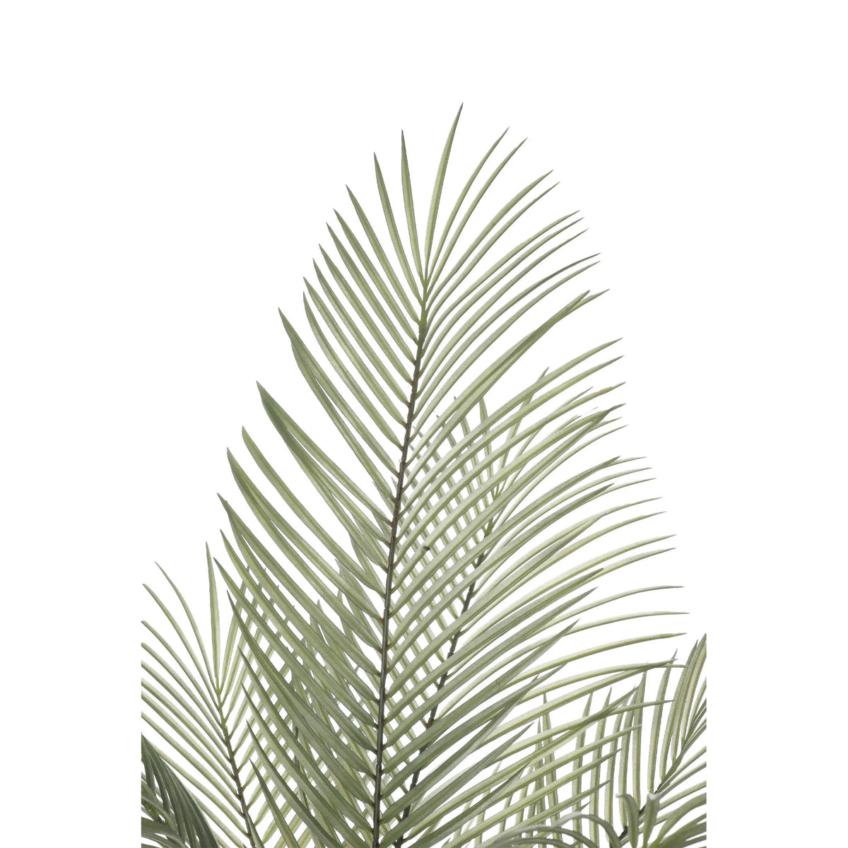 Palmera Areca artificial de 140 cm, color verde