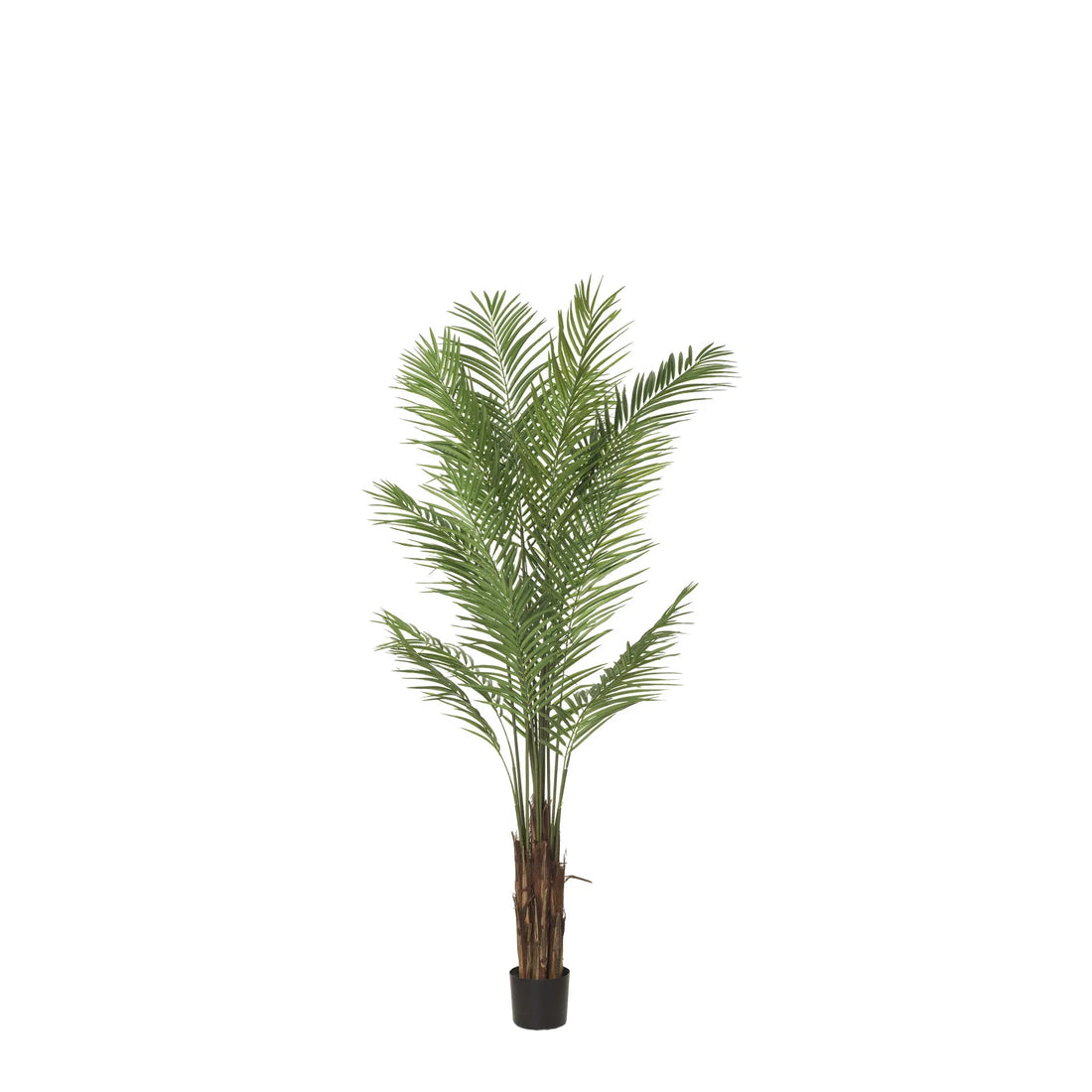 Palmera Areca artificial de 180 cm, color verde