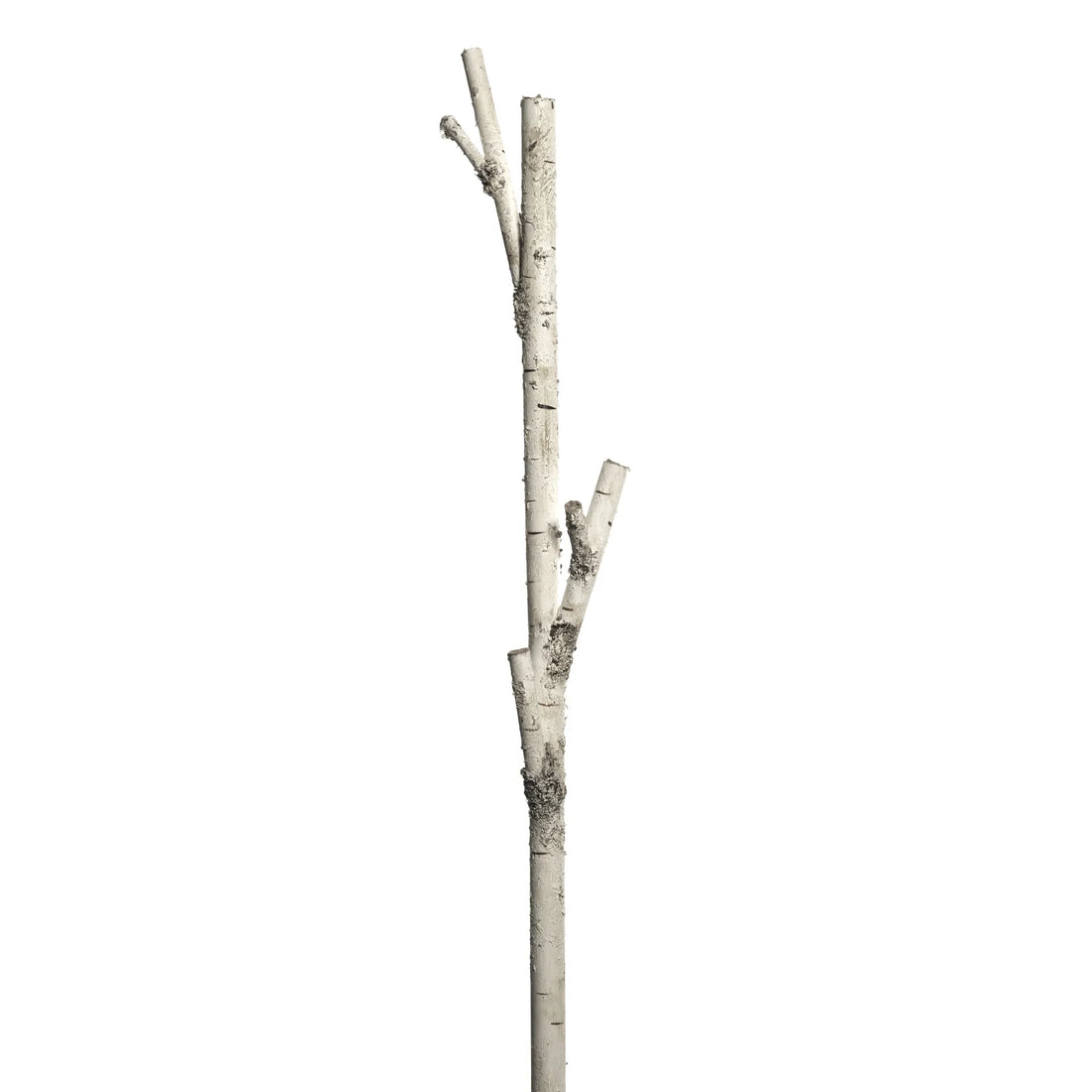 Palo de Abedul artificial de 145 cm, color blanco
