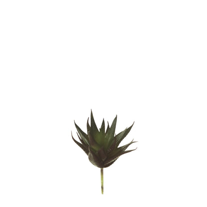 Pick de Aloe artificial Pequeño de 15 cm, color verde