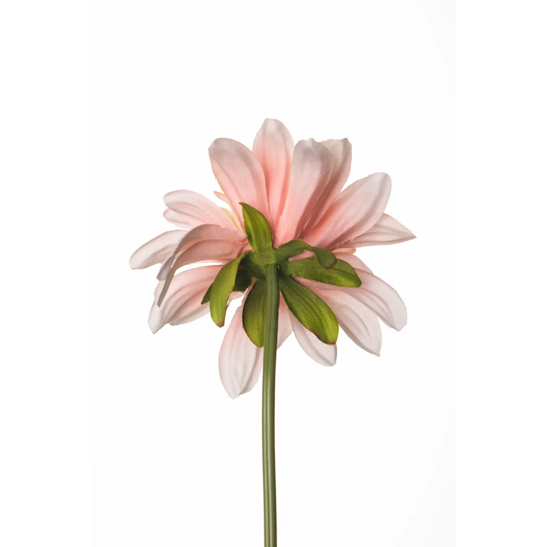 Pick de Dalia Abierta artificial de 23 cm, color rosa