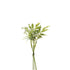 Pick de Gypsophila artificial de 26 cm, color blanco