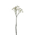 Pick de Gypsophila artificial de 28 cm, color blanco