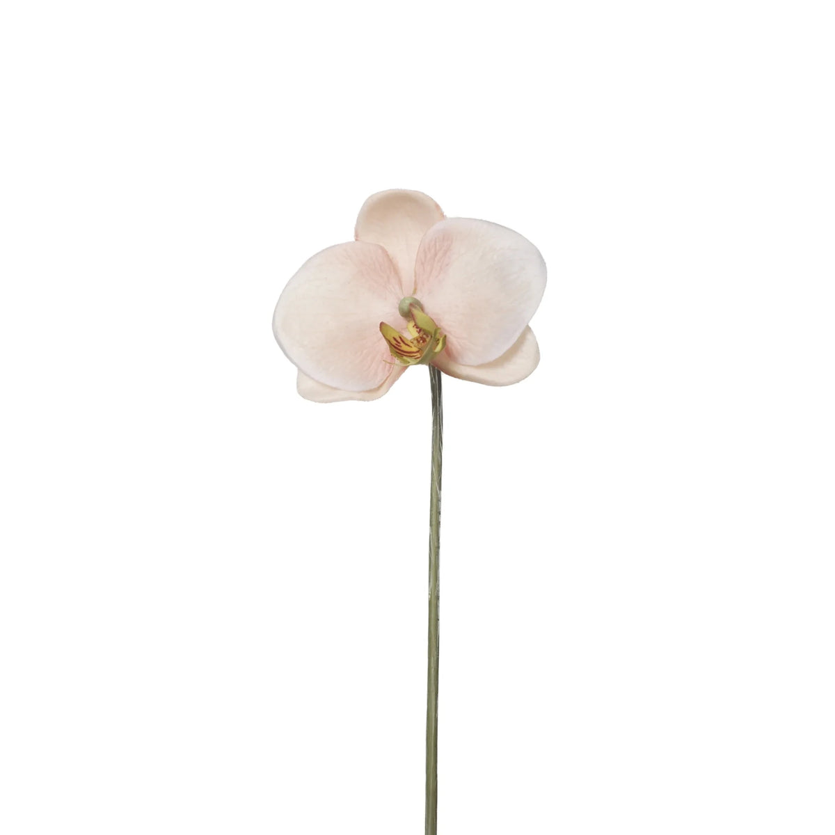 Pick de Orquídea Phalaenopsis artificial de 22 cm, color rosa