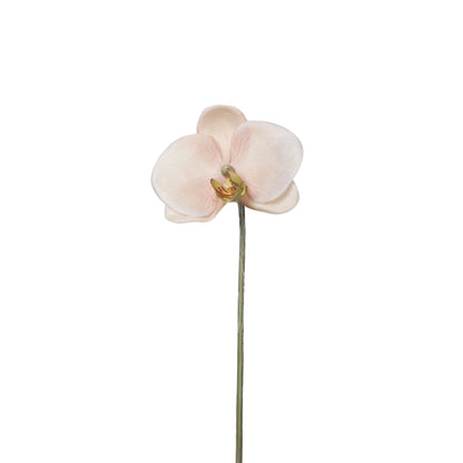 Pick de Orquídea Phalaenopsis artificial de 22 cm, color rosa