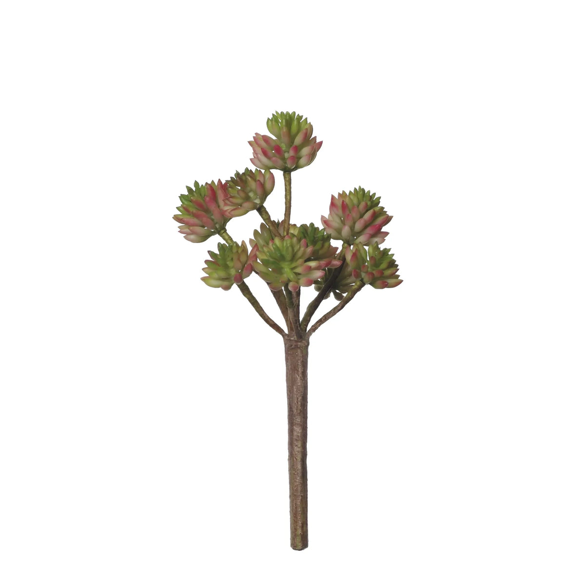 Pick de Suculenta artificial de 23 cm, color verde