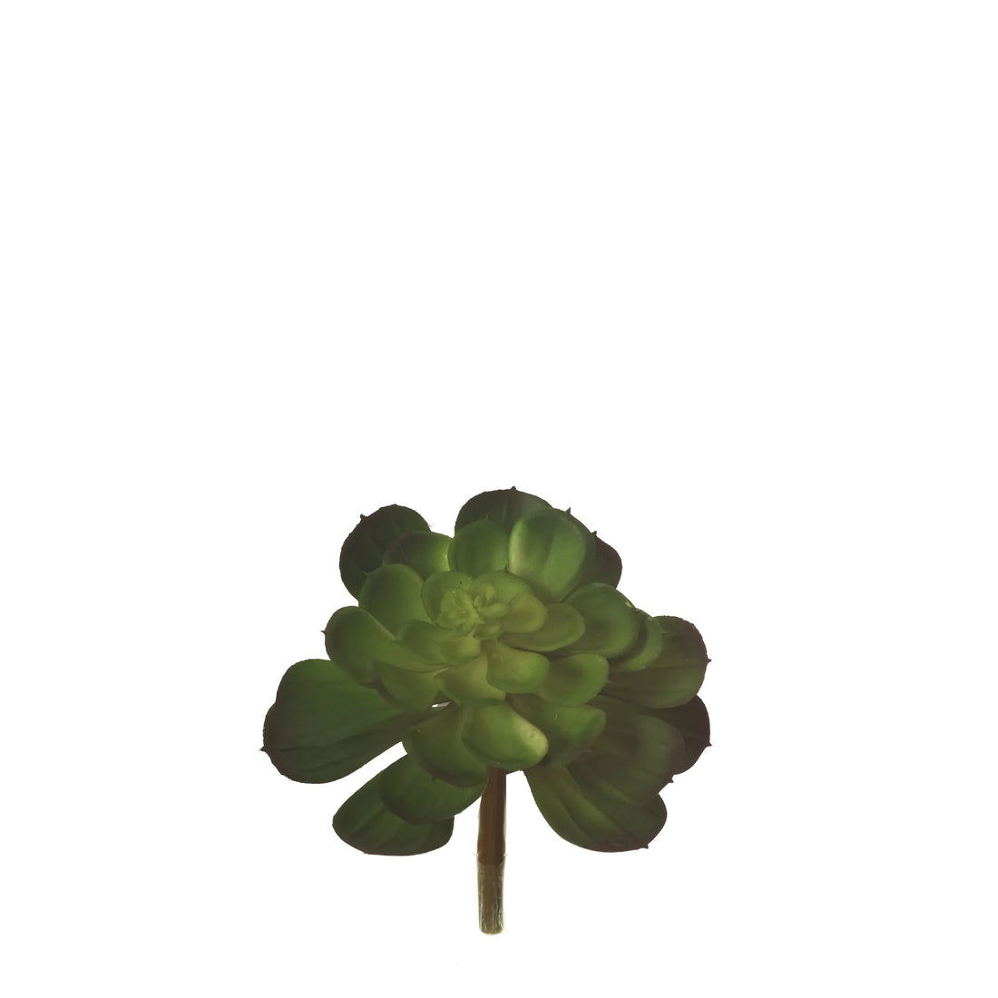 Pick de Suculenta artificial Mediano de 17 cm, color verde
