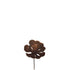 Pick de Suculenta Bronce artificial Mediano de 20 cm, color burdeos