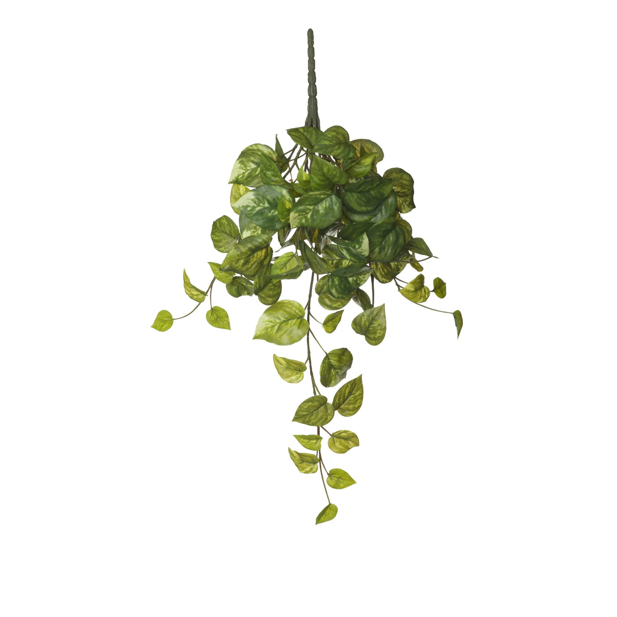 Pothos artificial Colgante de 46 cm, color verde