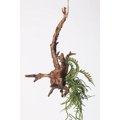 Raíz de Tillandsia artificial Colgante de 95 cm, color verde