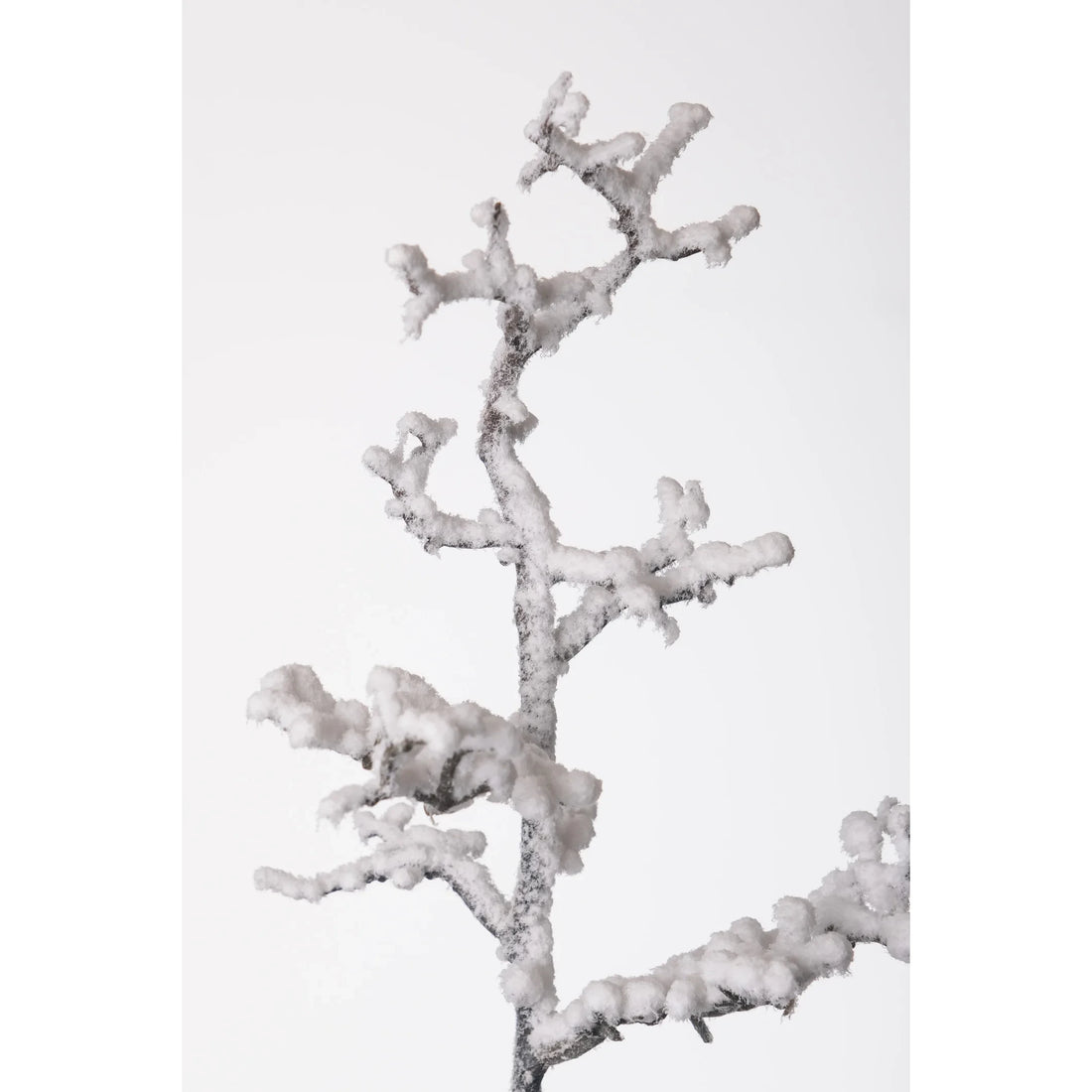 Rama artificial Nevada de 55 cm, color blanco