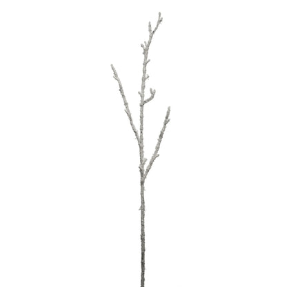 Rama artificial Nevada de 82 cm, color blanco