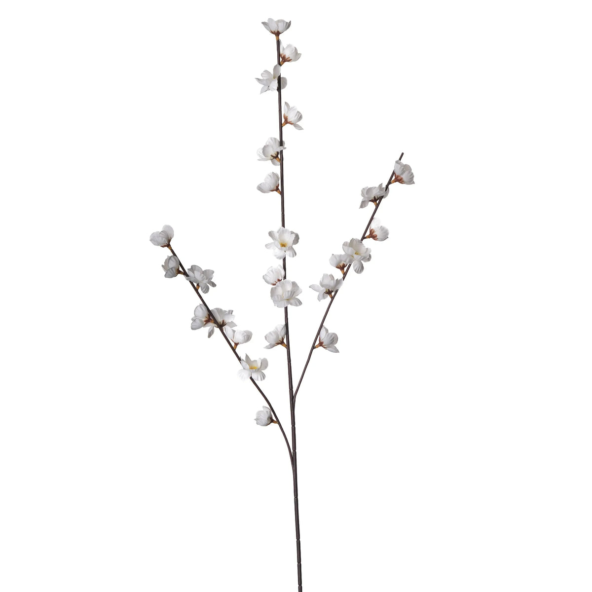 Rama de Almendro artificial de 80 cm, color blanco