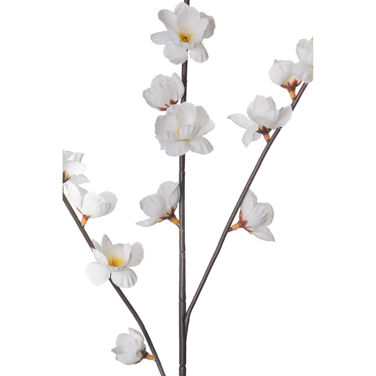 Rama de Almendro artificial de 80 cm, color blanco