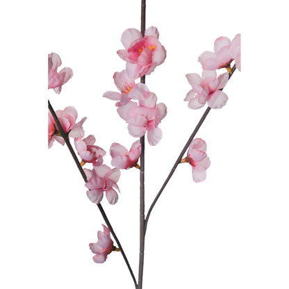 Rama de Almendro artificial de 80 cm, color rosa