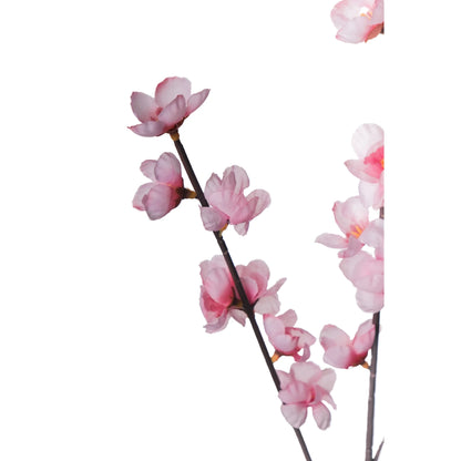 Rama de Almendro artificial de 80 cm, color rosa