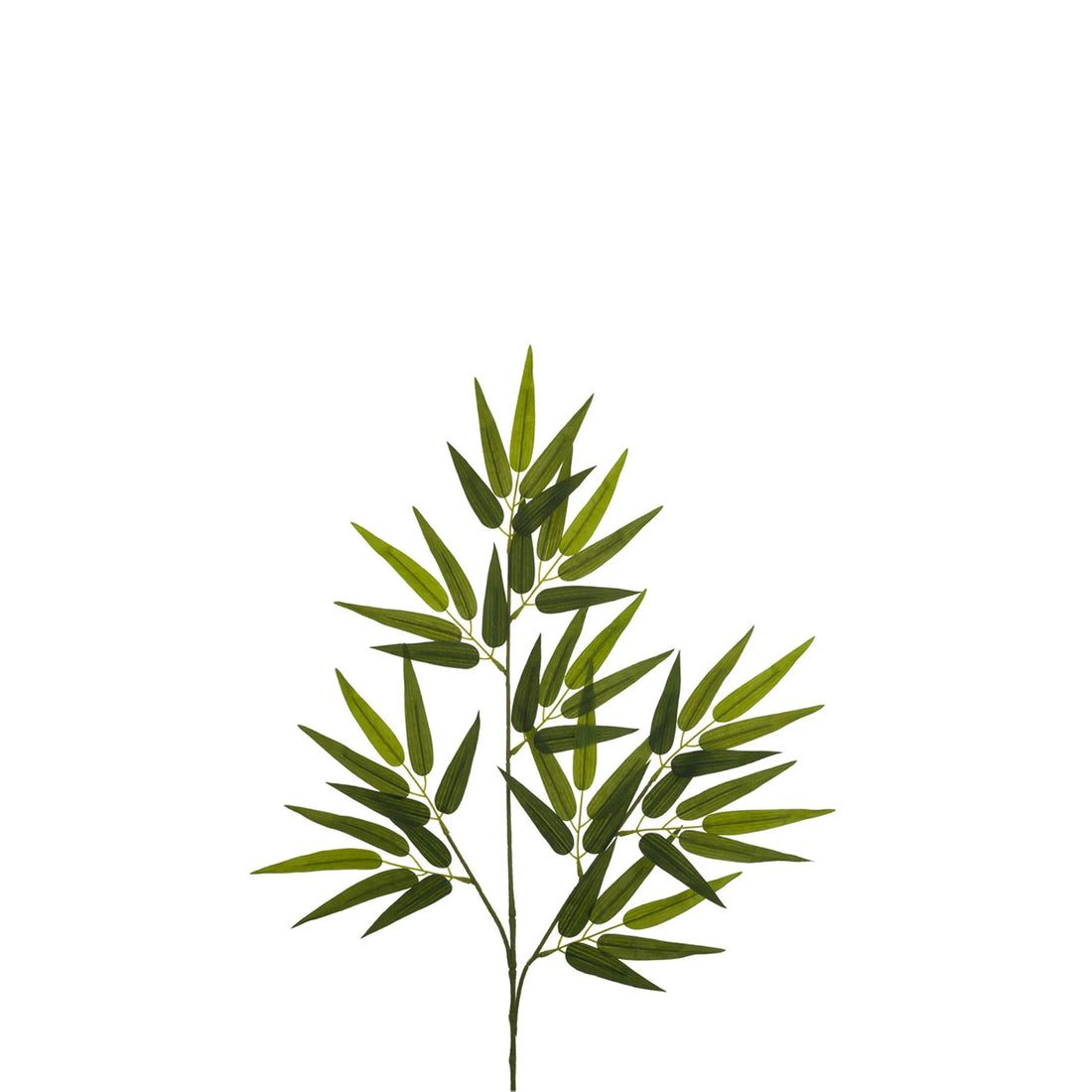 Rama de Bambú artificial de 60 cm, color verde