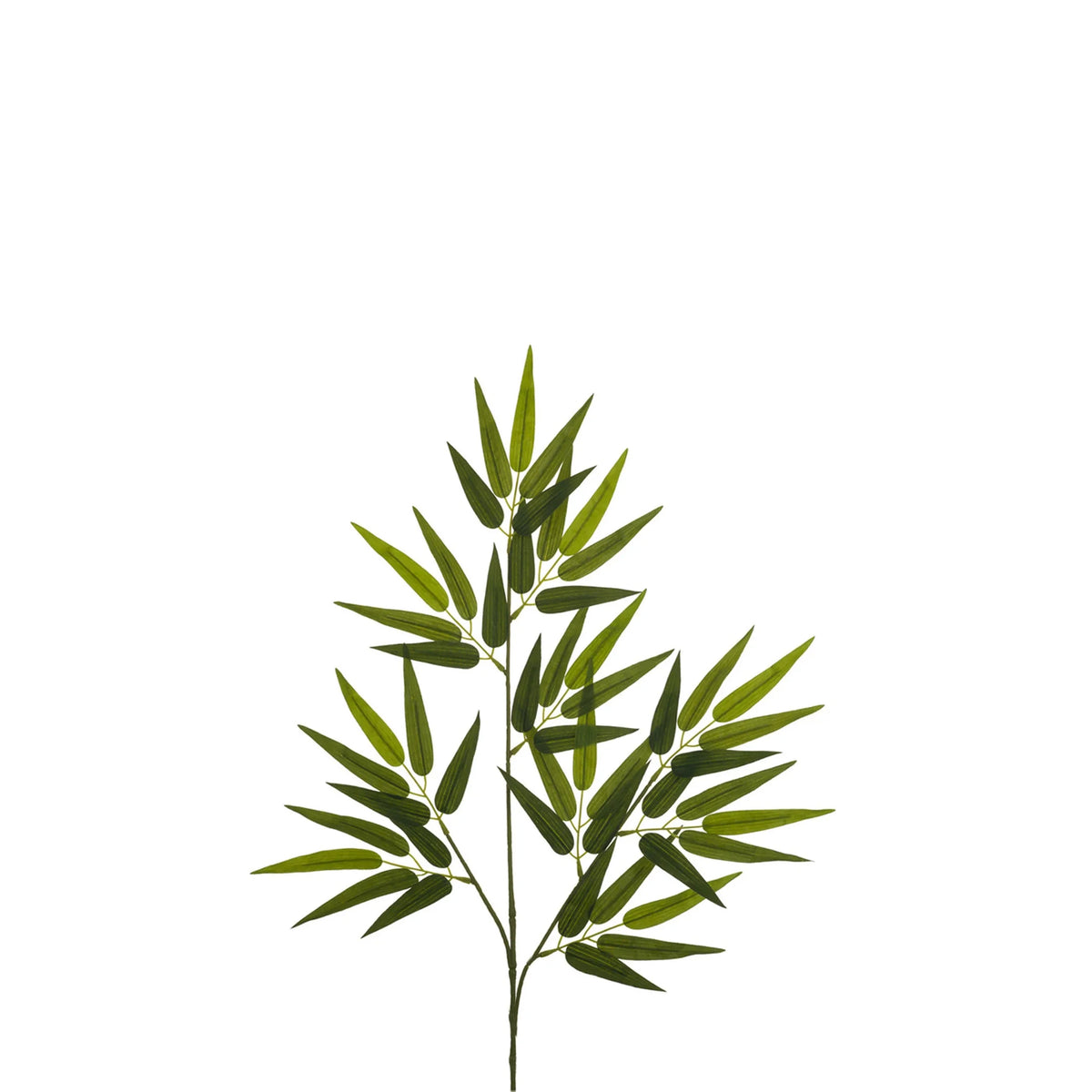 Rama de Bambú artificial de 60 cm, color verde