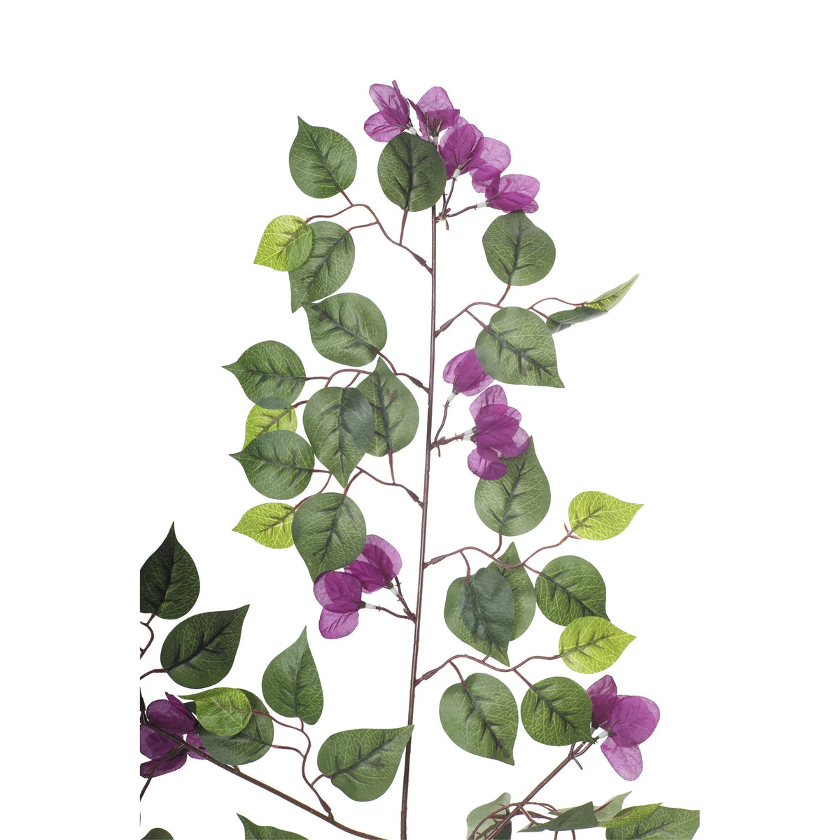 Rama de Buganvilla artificial de 63 cm, color lila