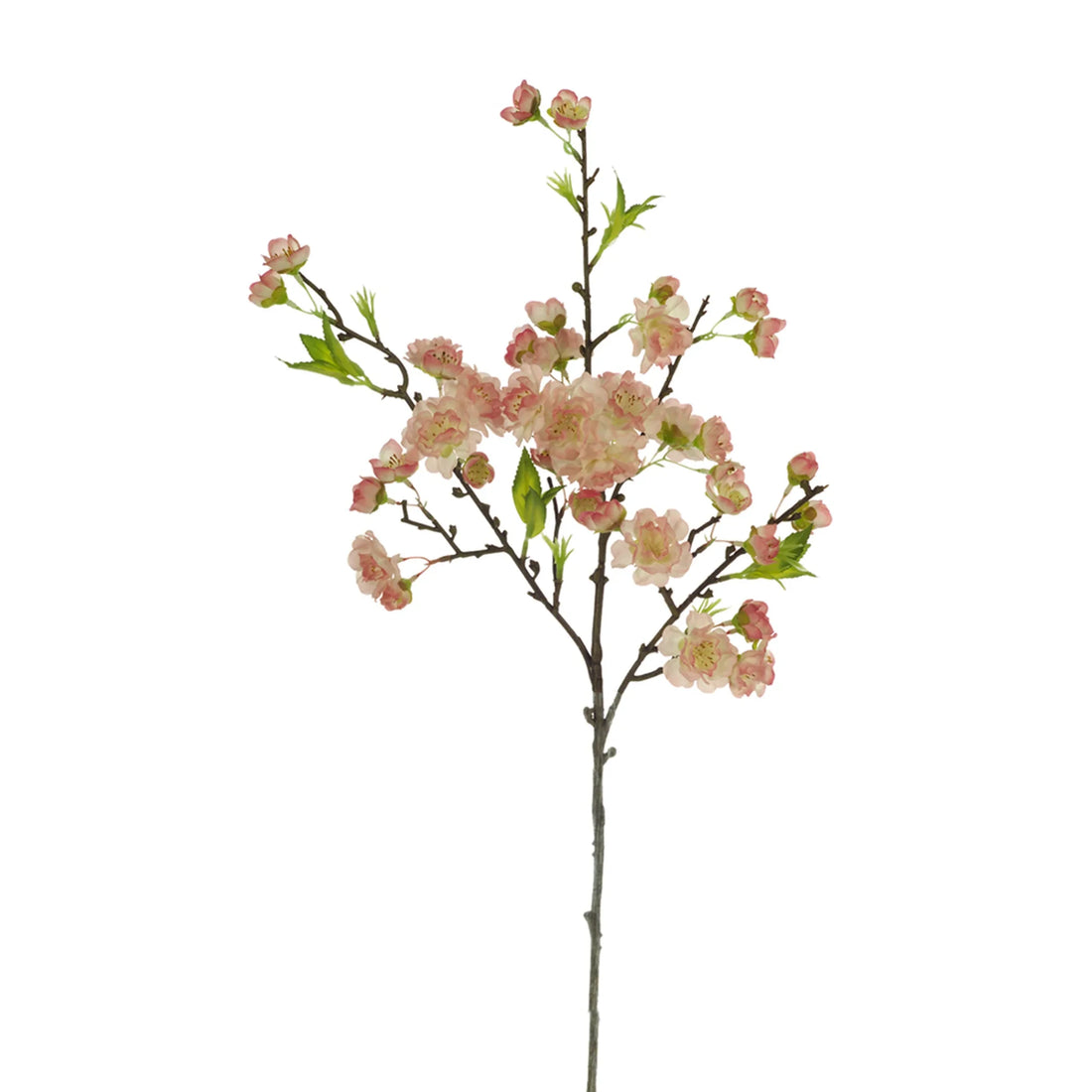 Rama de Cerezo artificial de 46 cm, color rosa