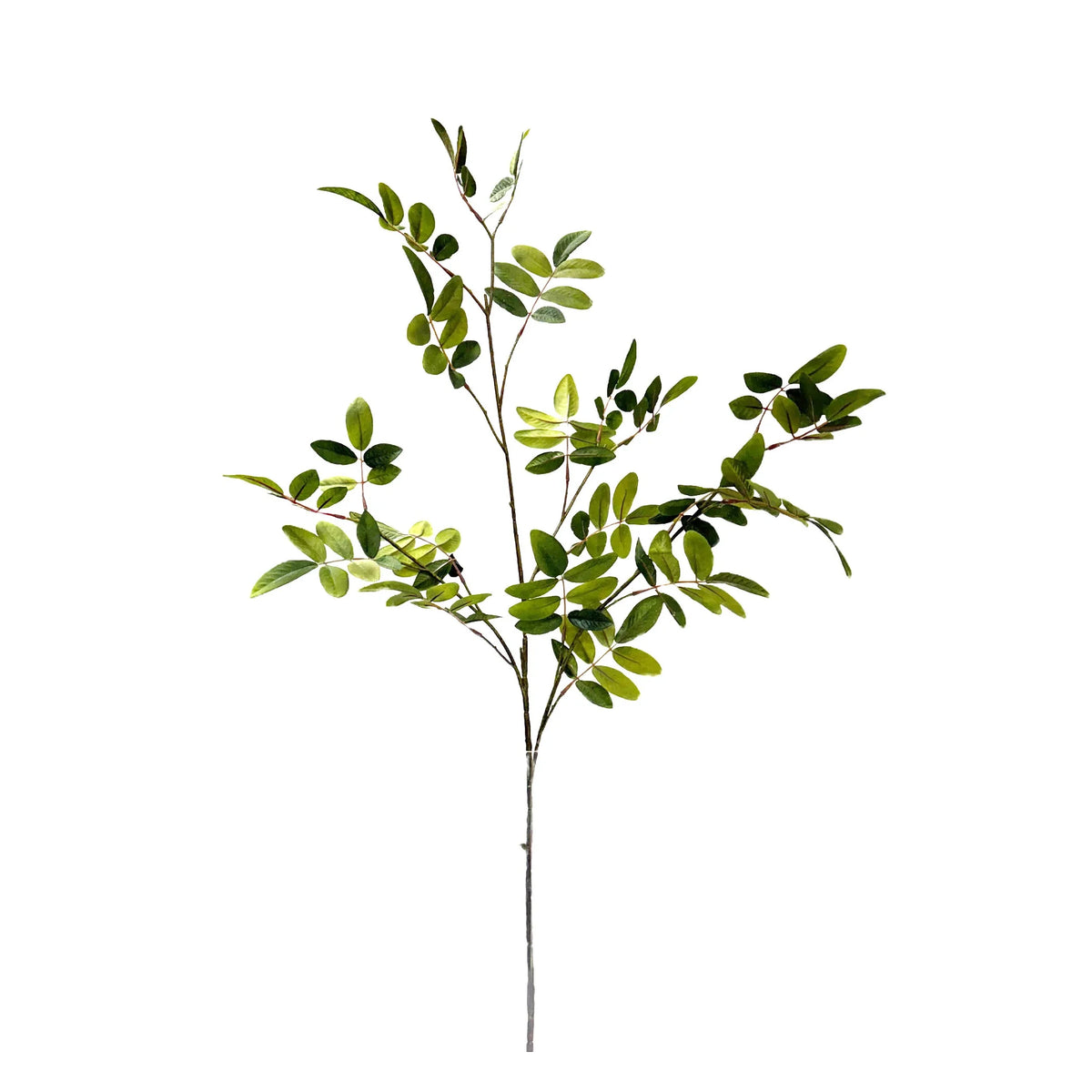 Rama de Hojas artificial de 76 cm, color verde