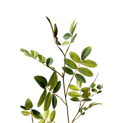 Rama de Hojas artificial de 76 cm, color verde