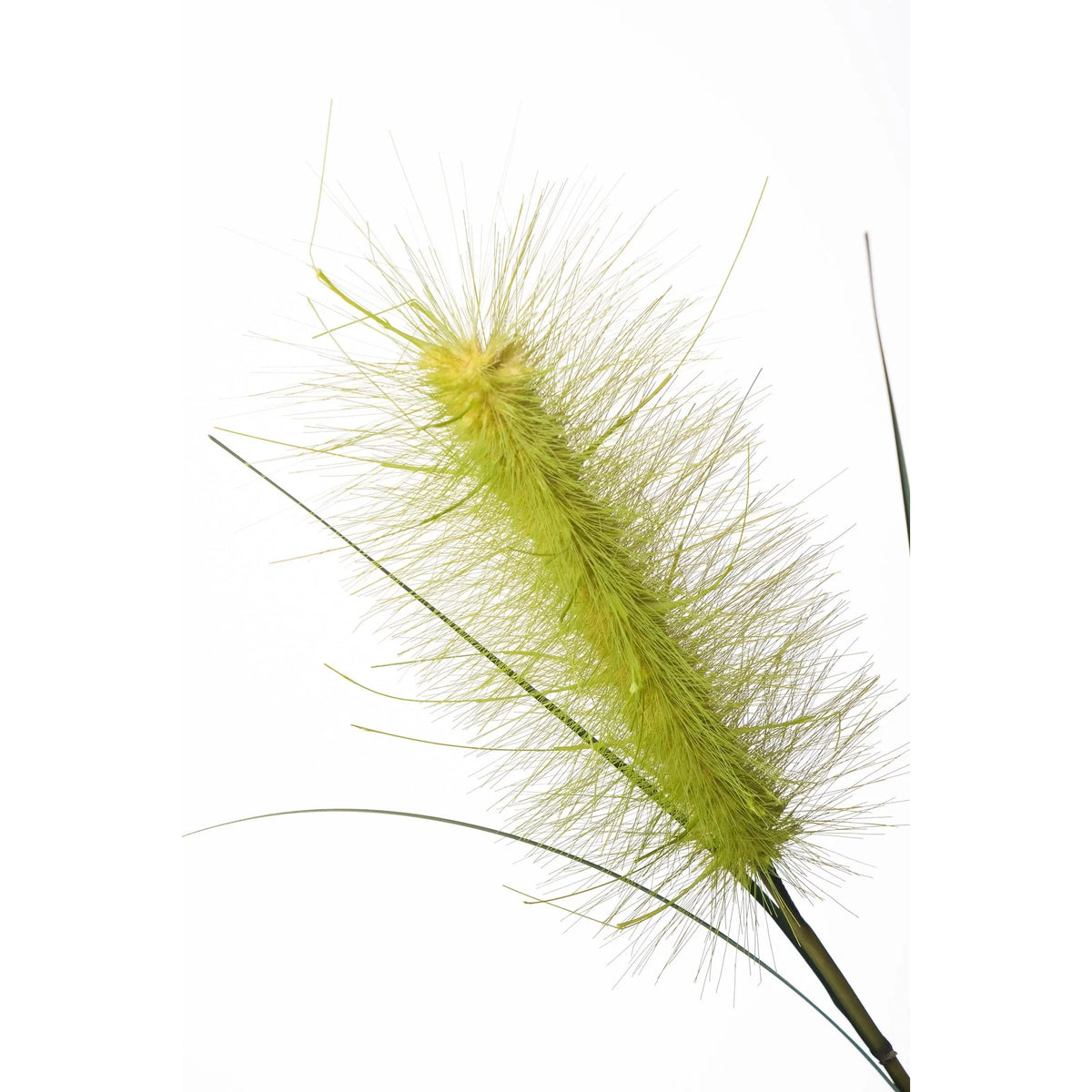 Rama de Pennisetum artificial de 120 cm, color verde
