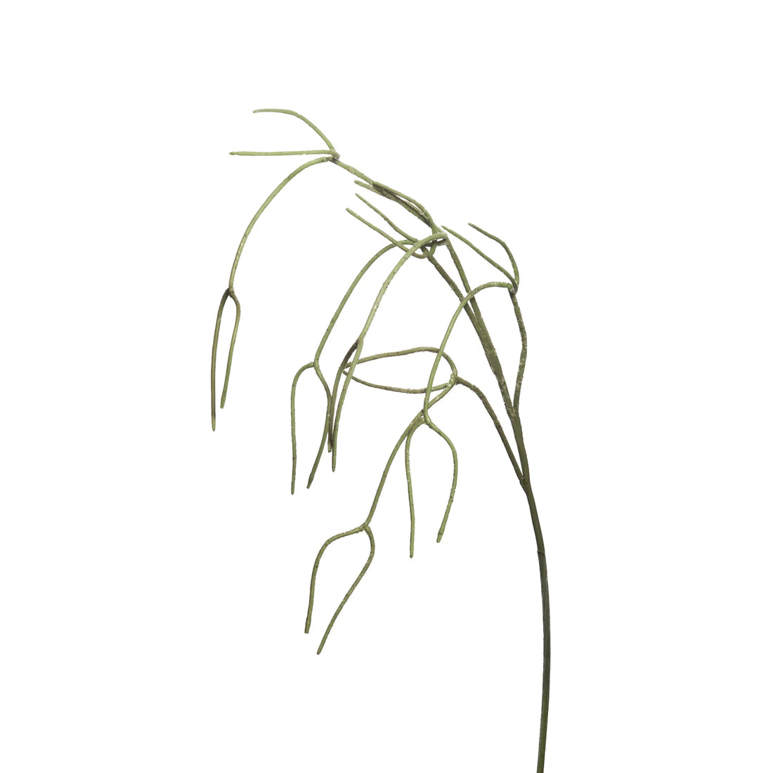 Rama de Rhipsalis artificial de 90 cm, color verde