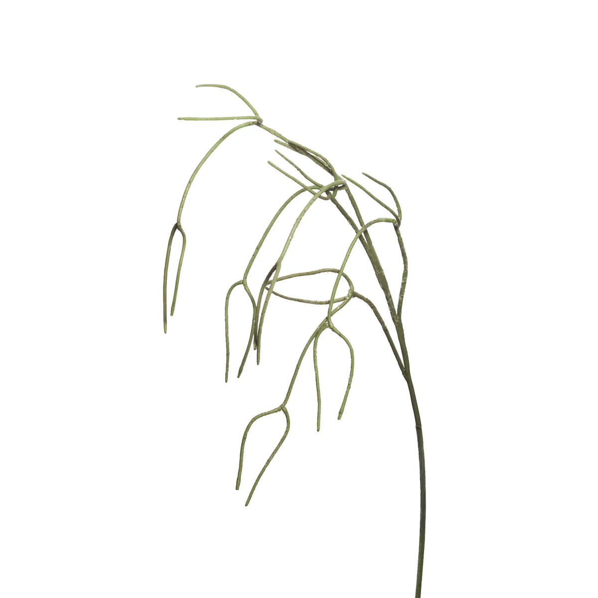 Rama de Rhipsalis artificial de 90 cm, color verde