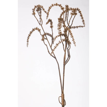 Ramo artificial de Amaranthus de 62 cm, color beige