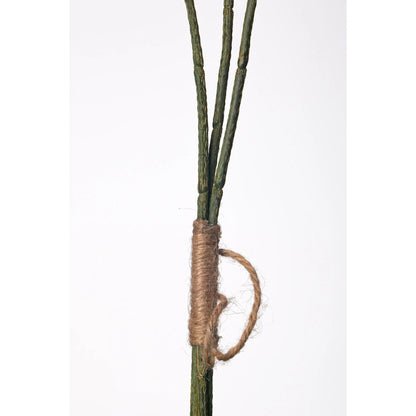 Ramo artificial de Capullos de Crisantemo de 55 cm, color crema