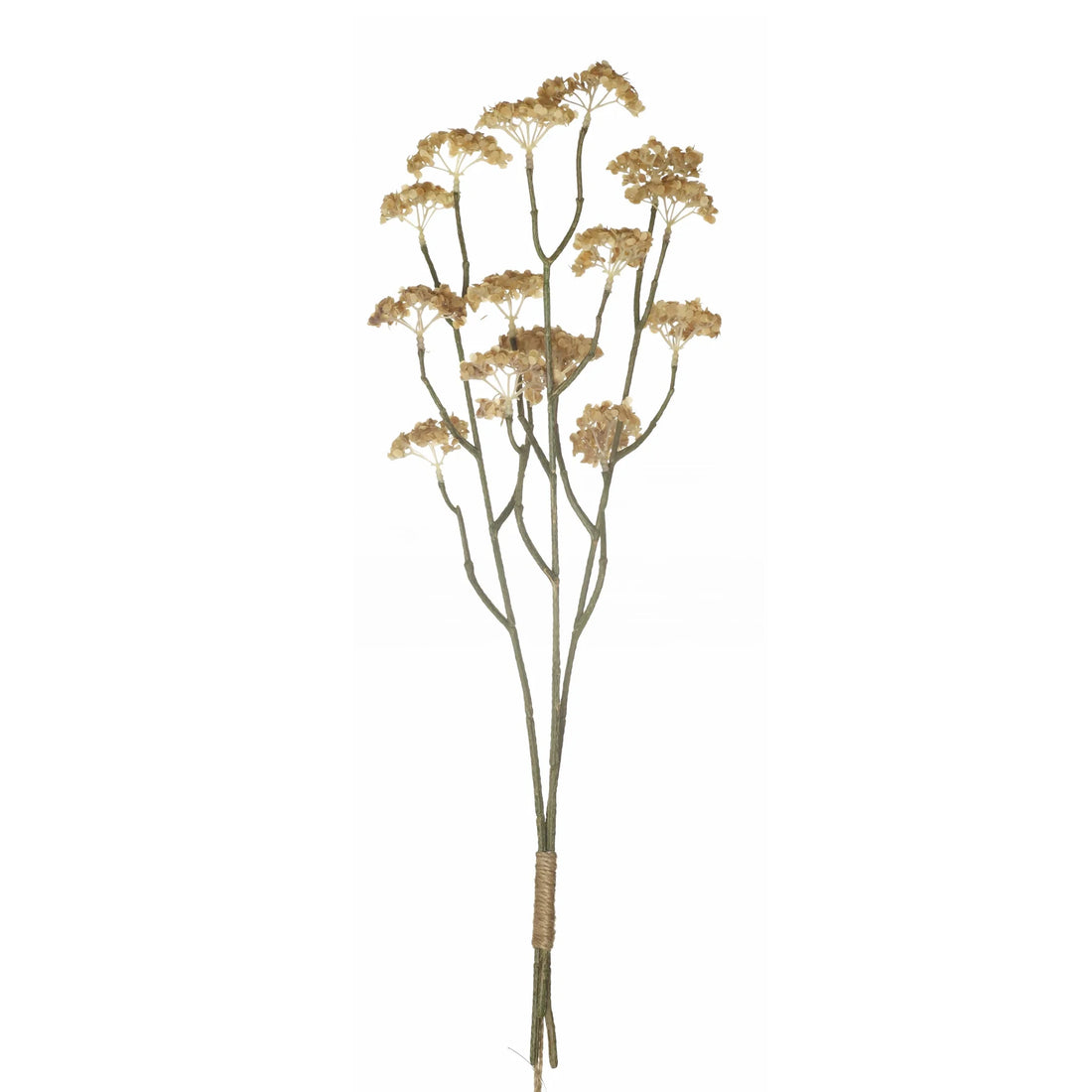 Ramo artificial de Gypsophila de 55 cm, color beige